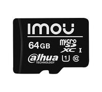 Imou, scheda di memoria flash TF MicroSD SDXC ad alta velocità, 64 GB, Classe 10, fino a 100 MB/s, UHS-I U1