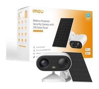 Imou Security Cameras Cell Go Full Color Kit Telecame 2k (3mp) Pannello Solare