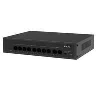 Imou Switch unmanaged 8 Porte Poe 10/100 mbps + Porte 2 uplink 10/100 Mbps SF110P-65