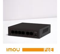 Imou Switch PoE Unmanaged SF106P 4 Porte 10/100 Mbps con 2 Uplink45W