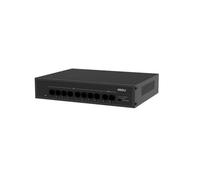 Imou Switch unmanaged 8 Porte Poe 10/100 mbps + Porte 2 uplink 10/100 Mbps SF110P-65