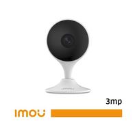 IMOU Imou Cue 2 - Telecamera di sicurezza WiFi fissa da 3 MP, audio bidirezionale, conversazione audio bidirezionale, rilevamento umano, visione notturna Alexa e Google, slot per scheda Cloud/SD