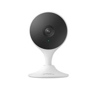 IMOU Imou Cue 2 - Telecamera di sicurezza WiFi fissa da 3 MP, audio bidirezionale, conversazione audio bidirezionale, rilevamento umano, visione notturna Alexa e Google, slot per scheda Cloud/SD