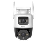 Imou Crusier DUAL 6MP (3MP+3MP) Telecamera Wi-Fi Esterno Doppio Obiettivo, 360°PTZ Videocamera Sorveglianza Esterno con Visione Notturna a Colori, Rilevamento Umano/Veicoli, IP66, Tracciamento Intelli