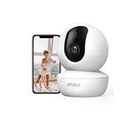 Imou Telecamera WiFi Interno 1080P Videocamera Sorveglianza Interno WiFi, Rilevamento Umano, Tracciamento del Movimento, Audio Bidirezionale, Rotazione a 360° Compatibile con Alexa Ranger SE