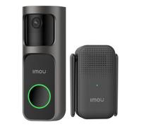 Imou Video Doorbell 2S Kit - mmagine QHD 2K | Batteria da 5000mAh166° D Visione grandangolare | 30° Orizzontale ruotabile | IR