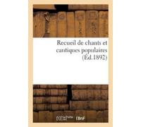Imp de P Jacquin Recueil de Chants Et Cantiques Populaires (Tascabile)