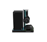 Imp Gaming DLX LED Twin Charging Tower With Cooling Fans & Game Storage Stand Xbox Series X