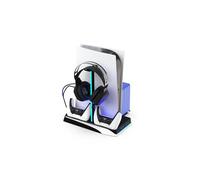 Imp Gaming DLX LED Twin Torre di ricarica con ventole di raffreddamento e supporto per giochi PlayStation 5