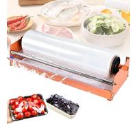 Impacchettatrice manuale del film di stirata con il coltello scorrevole, soluzione efficiente dell'imballaggio alimentare per i supermercati e le fabbriche