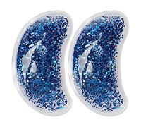 Impacco di ghiaccio in gel per gli occhi, cuscinetto rinfrescante per occhi in gel riutilizzabile Benda per occhi caldi e freddi, cerotti sotto gli occhi per alleviare gli occhi