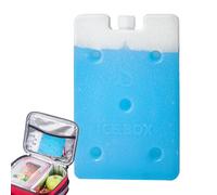 Impacco Di Ghiaccio Senza Acqua - Blocco Congelatore Riutilizzabile | Impacchi Freddi Con Scatola Termica Isolata Per Preservare La Freschezza, Ventola Di Raffreddamento 'aria E Raffreddamento Per