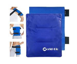 Impacco Ghiaccio Gel Riutilizzabile Extra Large Cuscinetti Terapia Caldo/Freddo