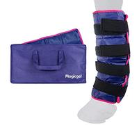 Impacco Ghiaccio per Cavalli - Impacchi Gel per Raffreddamento: Gambe, Garretto, Caviglia, Ginocchio e Zoccoli. Stivale Ghiaccio Gel Singolo per Stinco Cavallo di Magic Gel