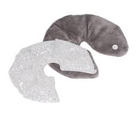 Impacco per il Seno Impacco a Freddo Caldo Ridurre il Dolore Al Gonfiore Cuscinetti per Allattamento a Freddo Caldo Sollievo per Mastite Impacco per il Seno Ghiandola Cuscinetti in Gel per(Grigio)