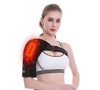 Impacco Spalle Riscaldato Con Massaggio, Spalline Massaggio Elettrico, Con Tre Livelli Di Impacco Caldo (45°c/55°c/60°c)/tre Livelli Di Massaggio, Vestibilità Regolabile Per Uomini E Donne