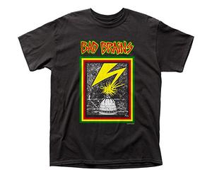 Impact Bad Brains - Maglietta da Uomo Capitol, Nero, S