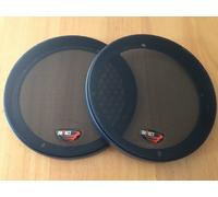 IMPACT COPPIA GRIGLIE ALTOPARLANTI 13,5 cm GRIGLIA ROTONDA UNIVERSALI AUTO DJ