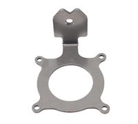 Impact-Driver Gancio per cintura per 3453-20 Supporto per cacciavite esagonale in metallo Opzione standard o magnetica Strumento sicuro per accesso Portautensili portatile in vita Argento (A)