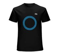 Impact Germs (Gi) Fitted Jersey Men's T-Shirt Fashion Casual Unisex Black Tee Black L