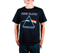 Impact Uomo Pink Floyd Dark Side of The Moon T-Shirt, Nero, Medium
