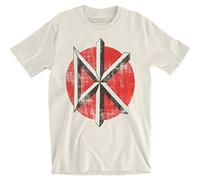 Impact Merch Dead Kennedys - Maglietta in jersey con logo invecchiato classico