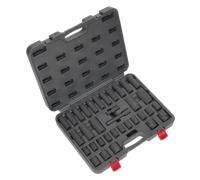 Impact Presa Set 34pc 1.3cmSq Guida Metrica - Sealey AK5634M Nuovo