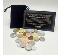 IMPACTO COLECCIONABLES | Collezione di 30 Monete Autentiche dell’Europa - Pezzi da Collezione Unici, Originali e Certificati da Esperti