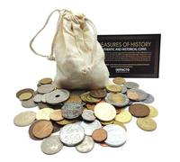 IMPACTO COLECCIONABLES | Collezione di Monete del Mondo Autentiche (Pound) - Pezzi da Collezione di 3 Secoli e 5 Continenti - Ispezionate da Esperti