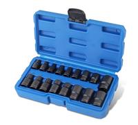 Impacts Socket Rinforzato Dado Cacciavite 1/2 "3/8" Drive Esagonale Drill Bit Adattatore Drive Set Esagonale