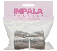 Impala 2 Pacco Tappi Black Rollschuh-Stopper Ersatz-Bremse Rollerskating Pattini