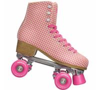 Impala Discoroller Pattini Quad Artistici Retro Rosa Tartan Kariati