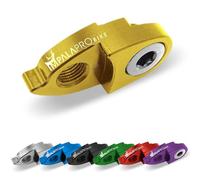 IMPALAPRO Bike Prolunga Forcellino Cambio MTB - Estensore Cambio Deragliatore Posteriore - Prolunga Cambio MTB - Adattatore Deragliatore Posteriore - Estensione Deragliatore Posteriore (Oro)