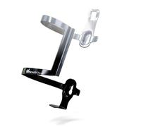 IMPALAPRO Portaborracce per bicicletta laterale MTB e strada ultraleggero 34 g (bianco 1pc)