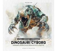 Impara a Disegnare e Ombreggiare Dinosauri Cyborg: Disegno Scientifico Realistico a Matita