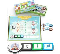 Impara a leggere il francese con il tuo arco 3-8 anni, gioco educativo magnetico, sillabe e prime parole, giocattolo per bambine, regalo per bambini