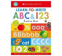 Impara a scrivere ABC e 123: Scholastic Early Learners (Libro di lavoro)