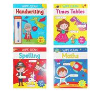 Impara Con Me Libri Pulisci E Ripeti Con Penna Set Di 4 Con Zaino 6 Anni +