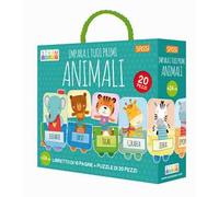 Impara i tuoi primi animali. Ediz. a colori. Con puzzle