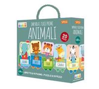 Impara i tuoi primi animali. Ediz. a colori. Con puzzle