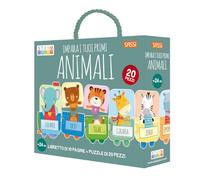 Impara i tuoi primi animali. Ediz. a colori. Con puzzle