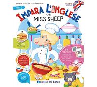 Impara l'inglese con Miss Sheep – Let's read and play – QR code per tracce audio, 55 stickers