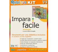 IMPARAFACILE - IL TUO SGUARDO DOMANI (9788839535368) - Libro Scolastico + Kit Scuola con Copertine Rebillo