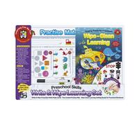 Imparare può essere divertente Scrivi e cancella le abilità prescolari Set di ap