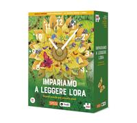 Impariamo a leggere l'ora. Gioca e impara. Con 24 tessere orarie. Con puzz...