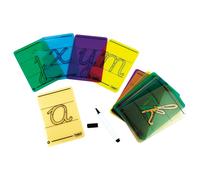 Impariamo a Scrivere in Corsivo - 26 Schede con Pennarello