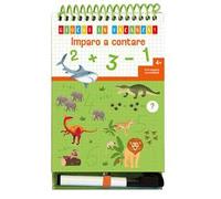 Imparo a contare. Giochi in vacanza! Ediz. a colori. Ediz. a spirale. Con pennarello
