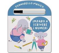 Imparo a scrivere i numeri. Ediz. a colori. Con pennarello cancellabile