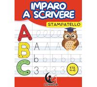 Imparo a Scrivere: Linee, Lettere e Numeri da Tracciare: Prescrittura e Grafismi | Quaderno Prescolare 4-6 Anni | Sviluppo Motricità Fine e Grafomotricità