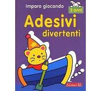 Imparo giocando. Adesivi divertenti. 3 anni